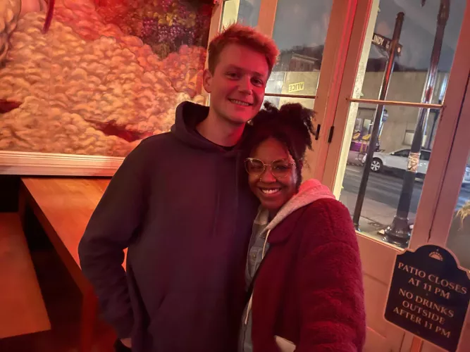 Fun night with friends