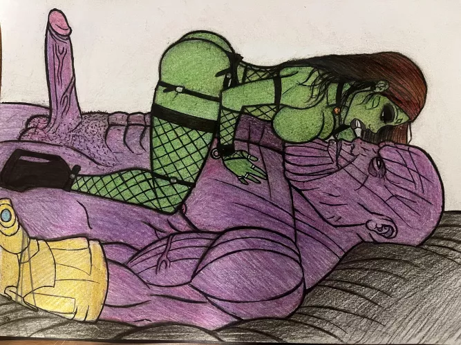 Gamora vs Thanos