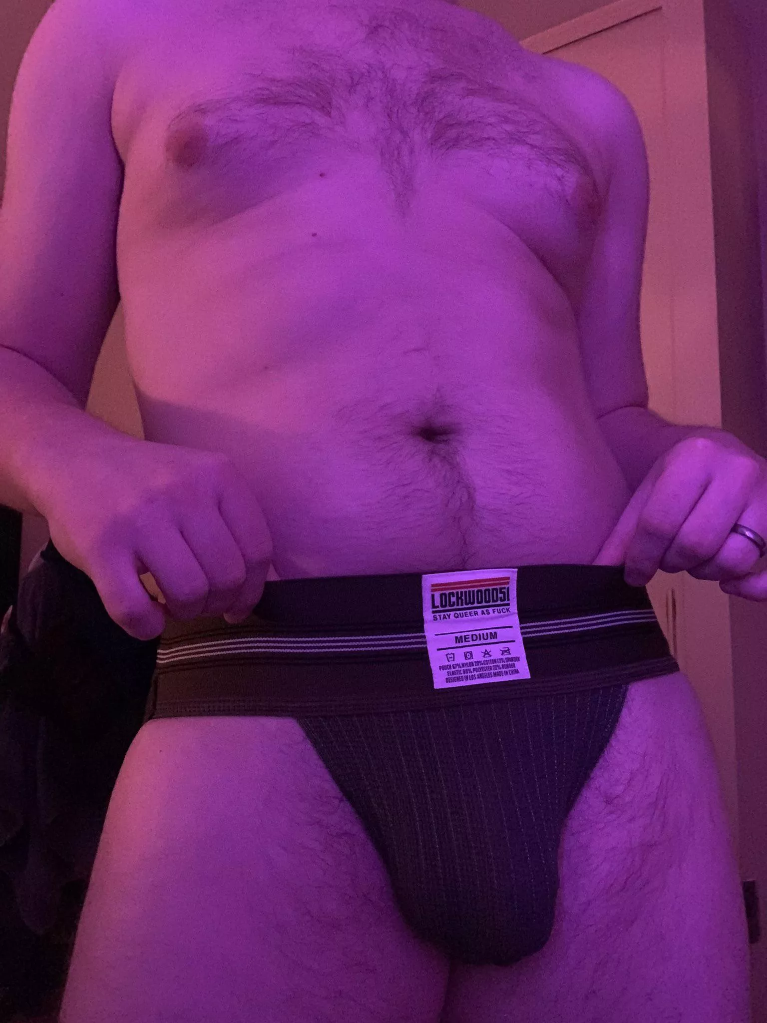 Getting fucked while wearing my jockstrap tonight 😈
