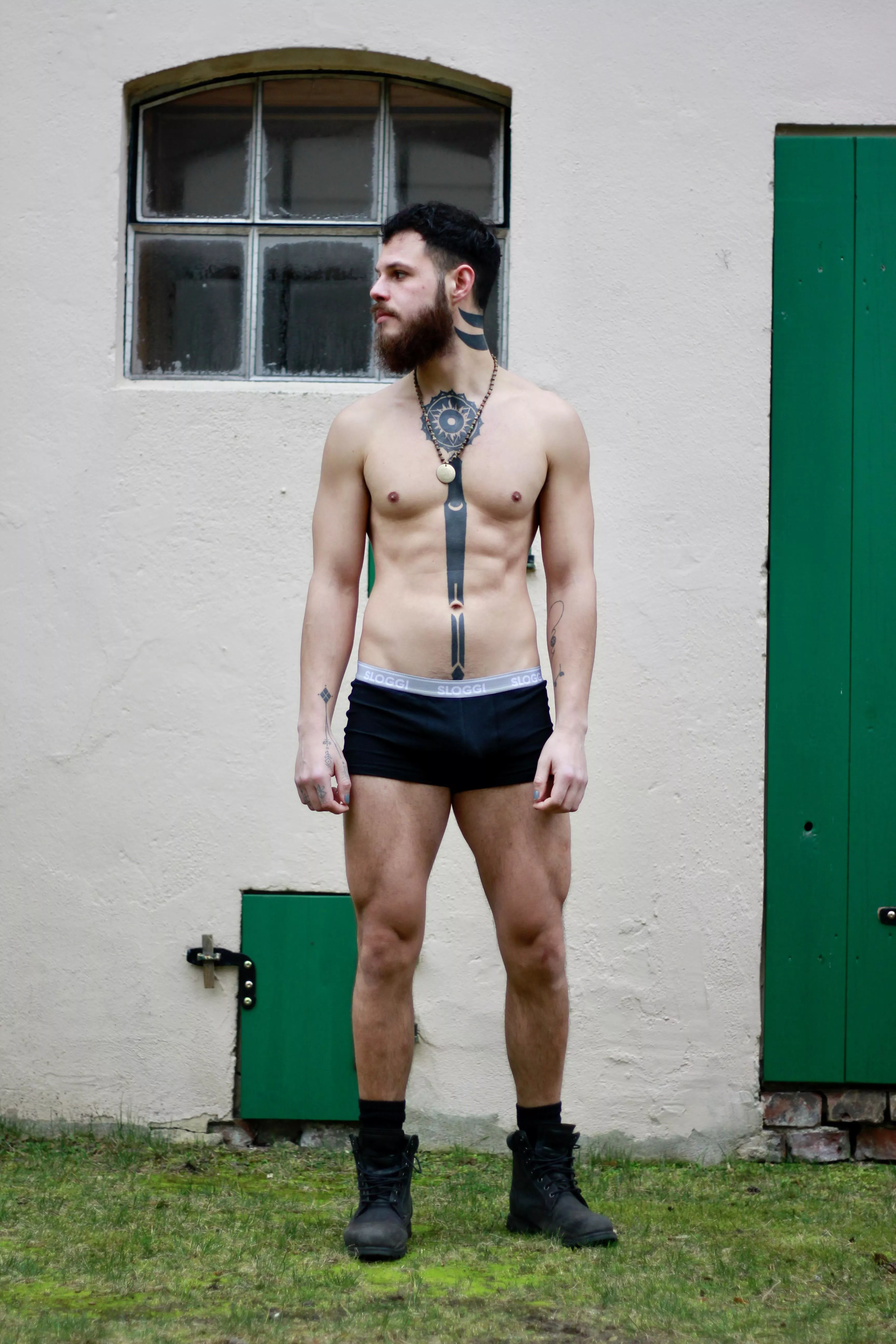 Getting some fresh morning air on my skin