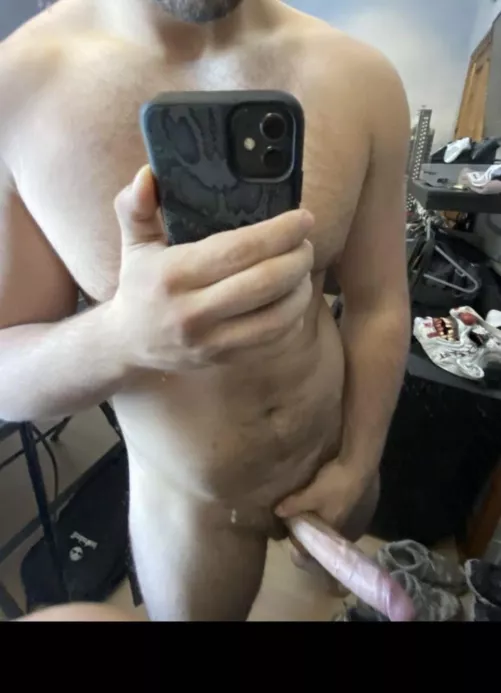 Have you ever taken a big white British cock like this before?