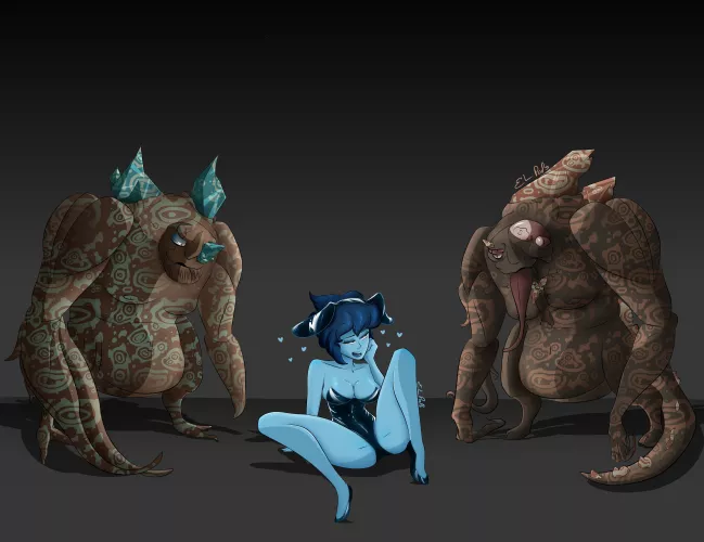 Hello everyone, I have finished this drawing of lapis on which I am going to base myself to be able to make a comic, I leave my twitter in the comments :)