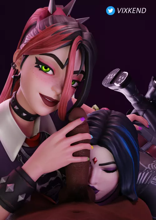 Helsie & Raven (VixKend)