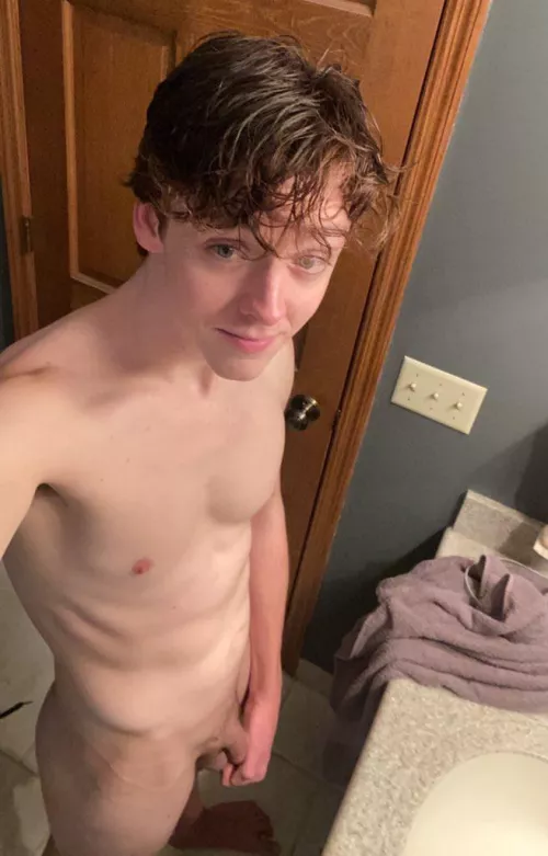 Hop in the shower with me