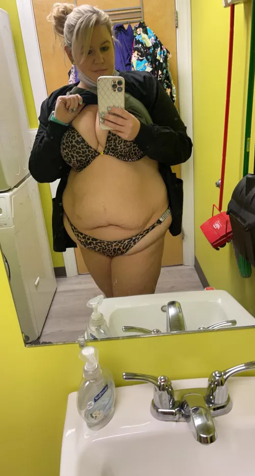 Hope you like what’s under my scrubs