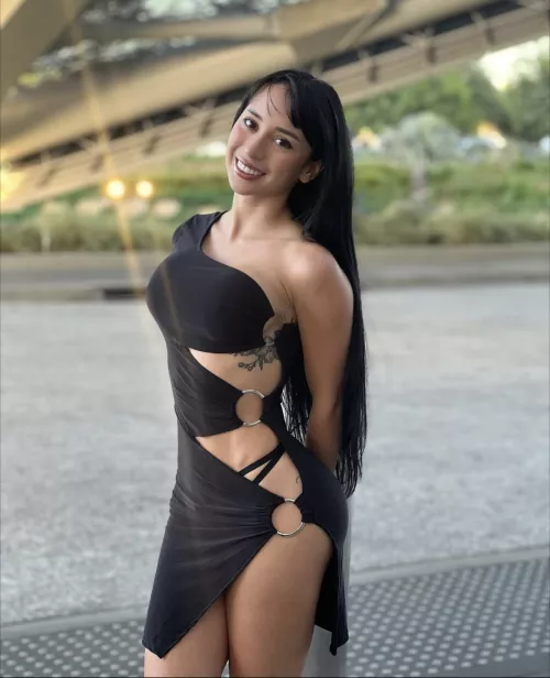 How she's looking when you met her up for your date