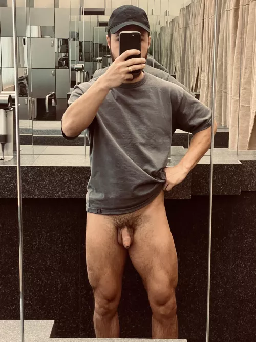 I do, less visible from the front is it?