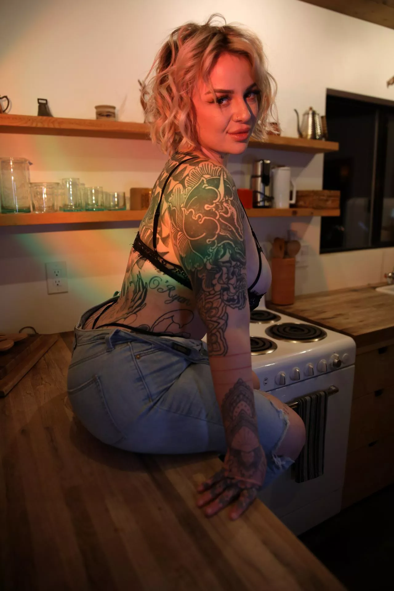 i like to sit in unconventional places