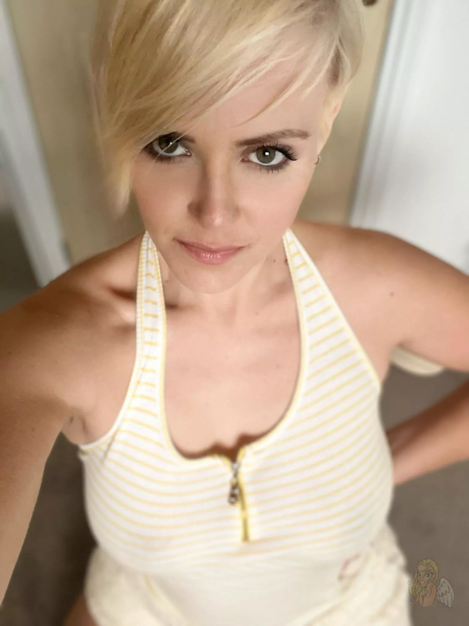 I think I look cute here