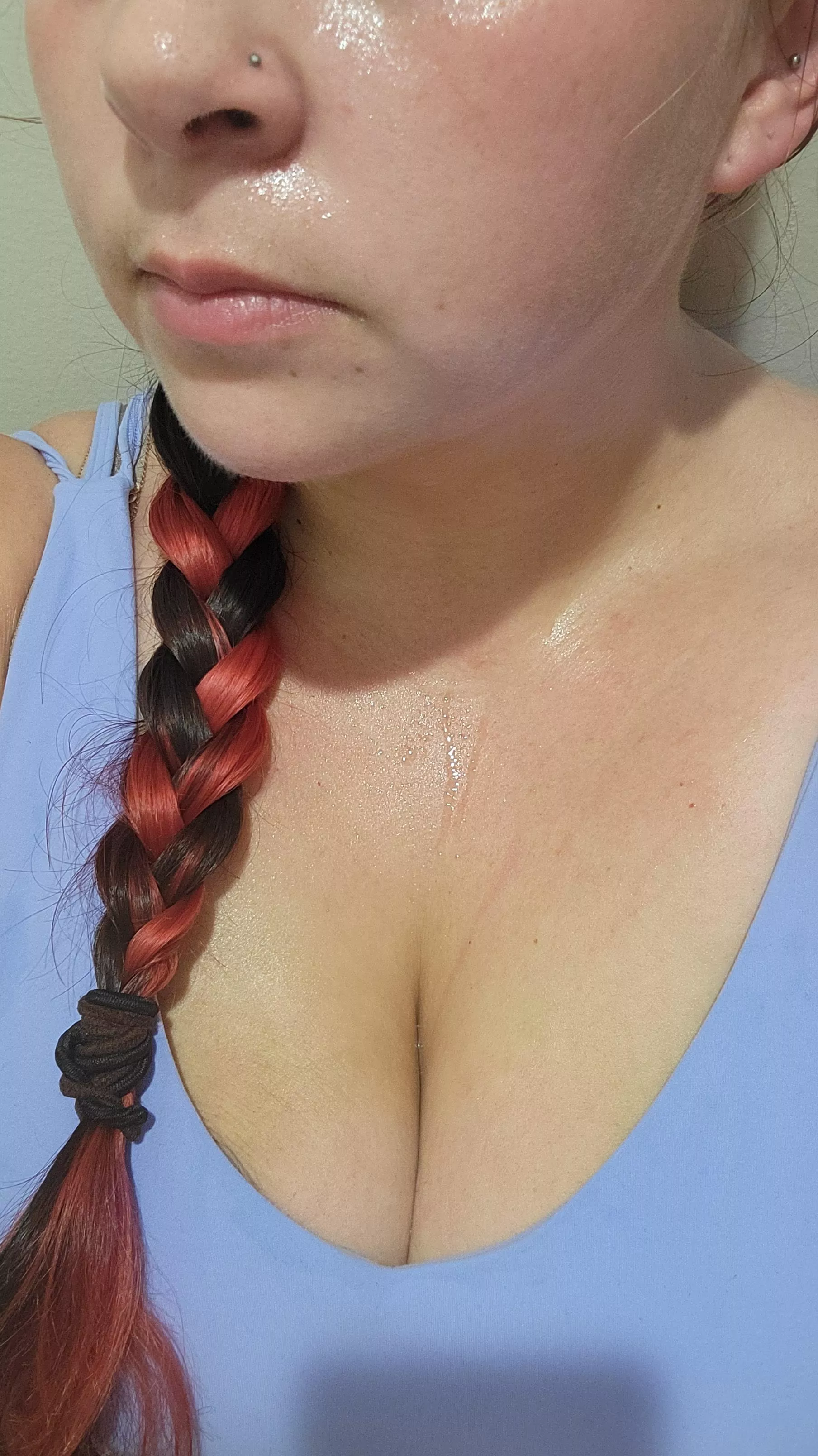 I think we could get sweatier... what do you think?