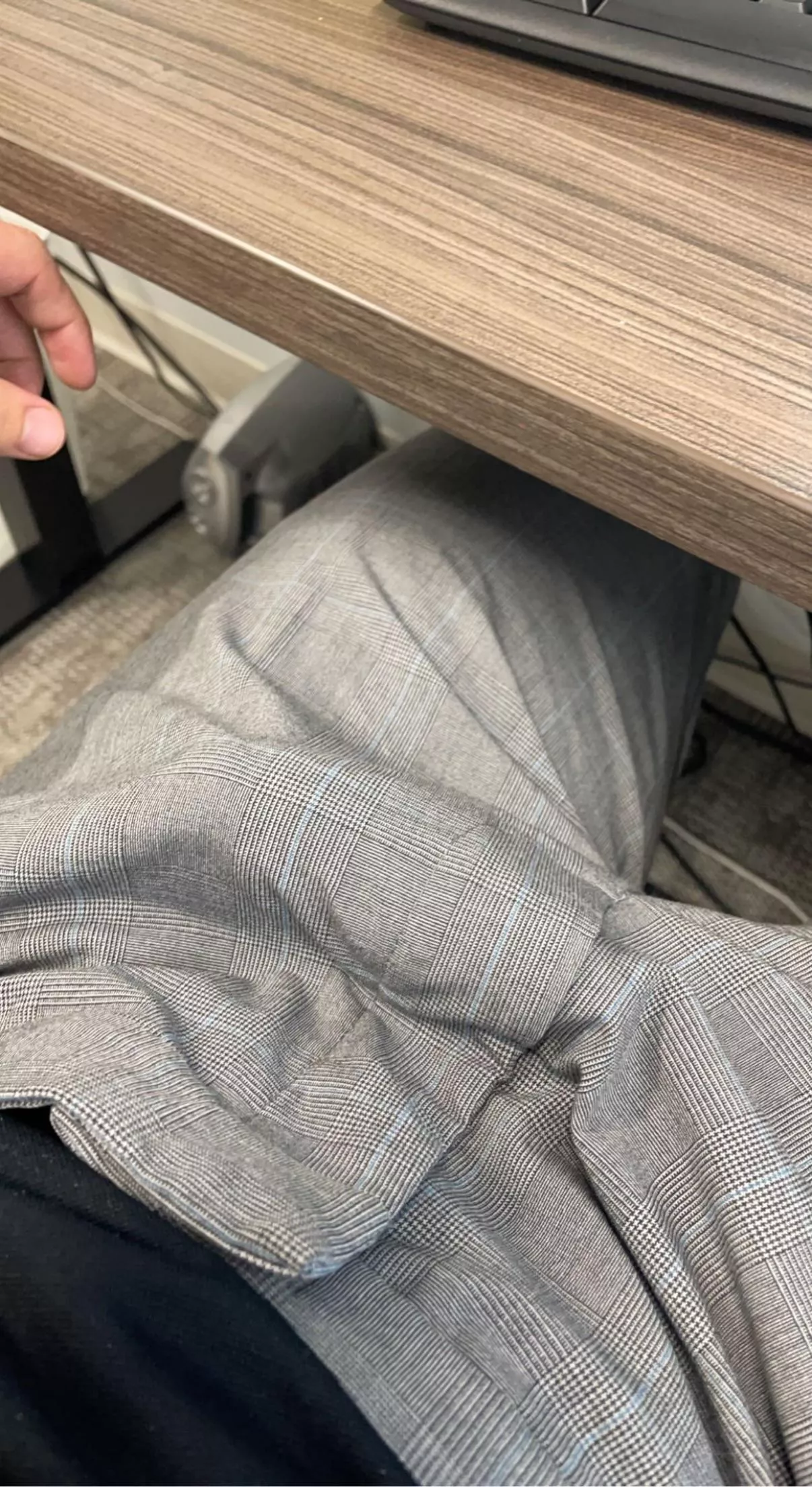 I want my boss to see my thick cock