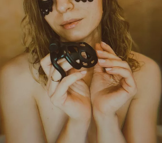 It is small for my fingers but perfect for your cock. That's how tiny you are