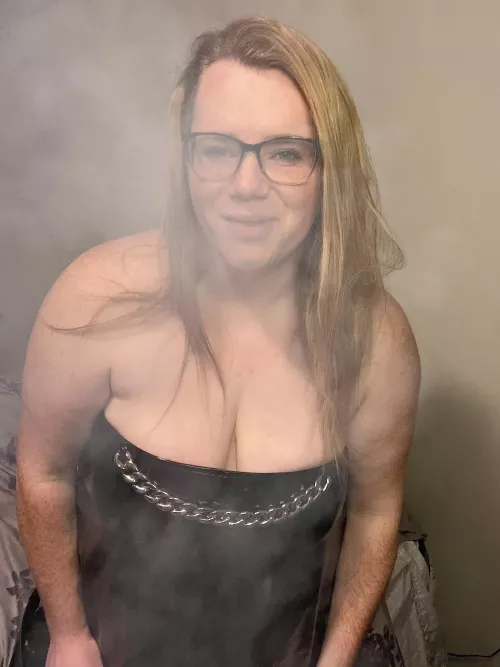 It’s a little cloudy in here 😈