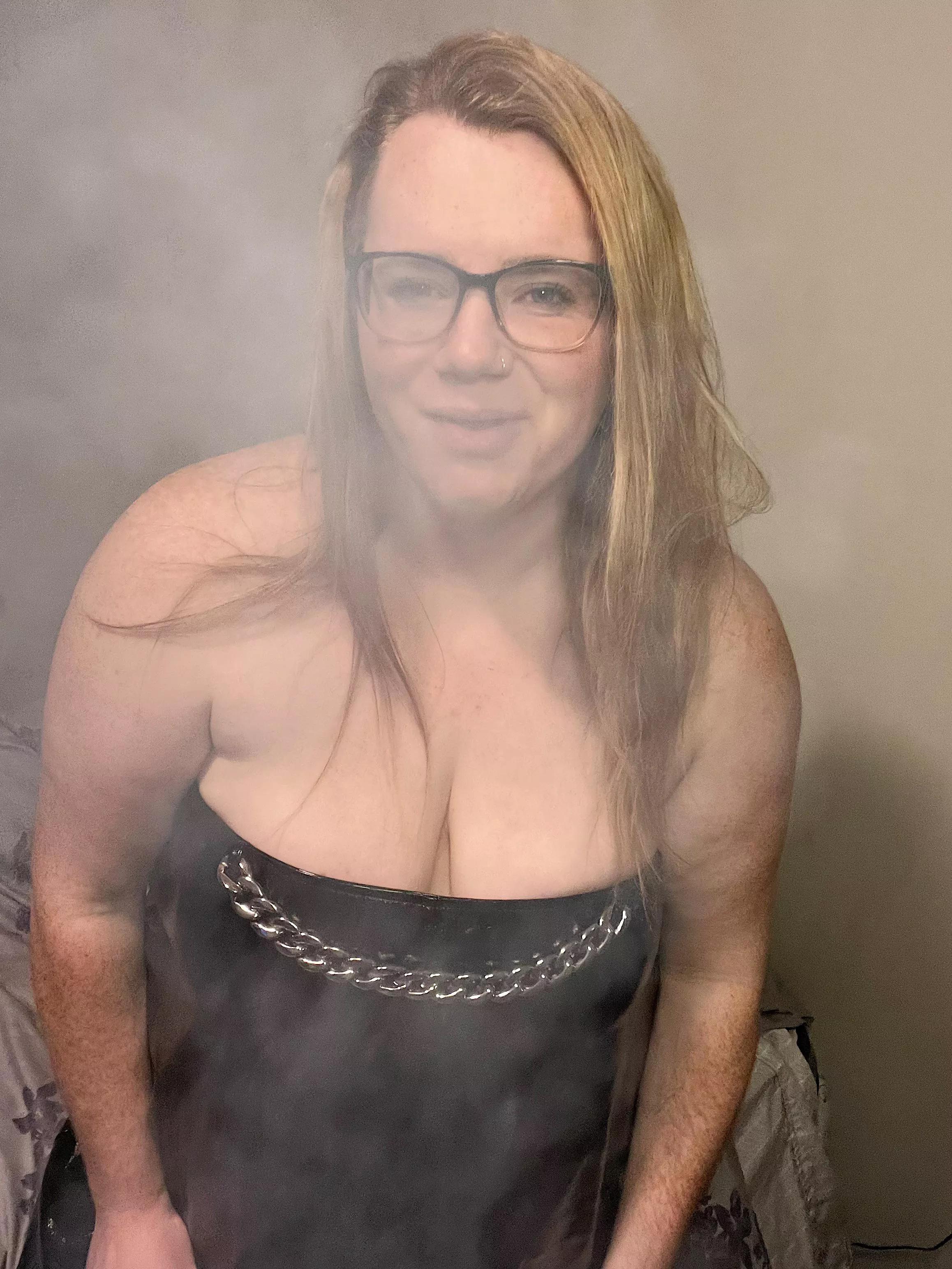 It’s a little cloudy in here 😈