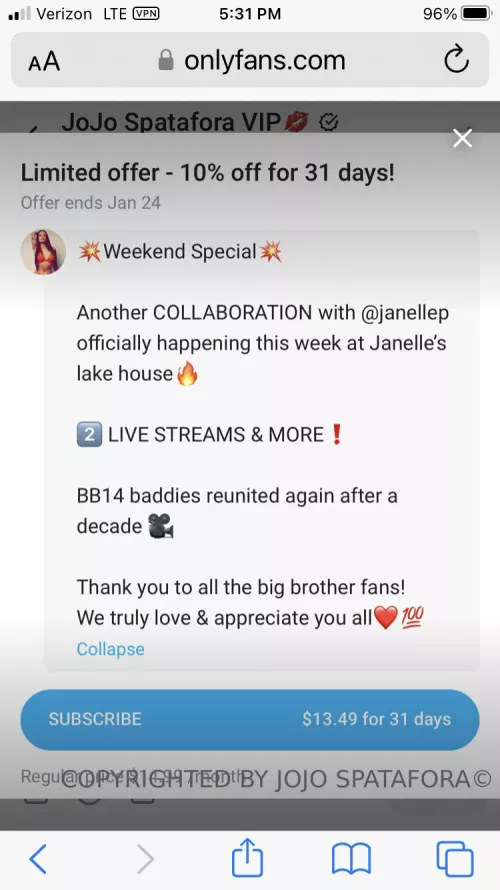 Janelle and Jojo collab