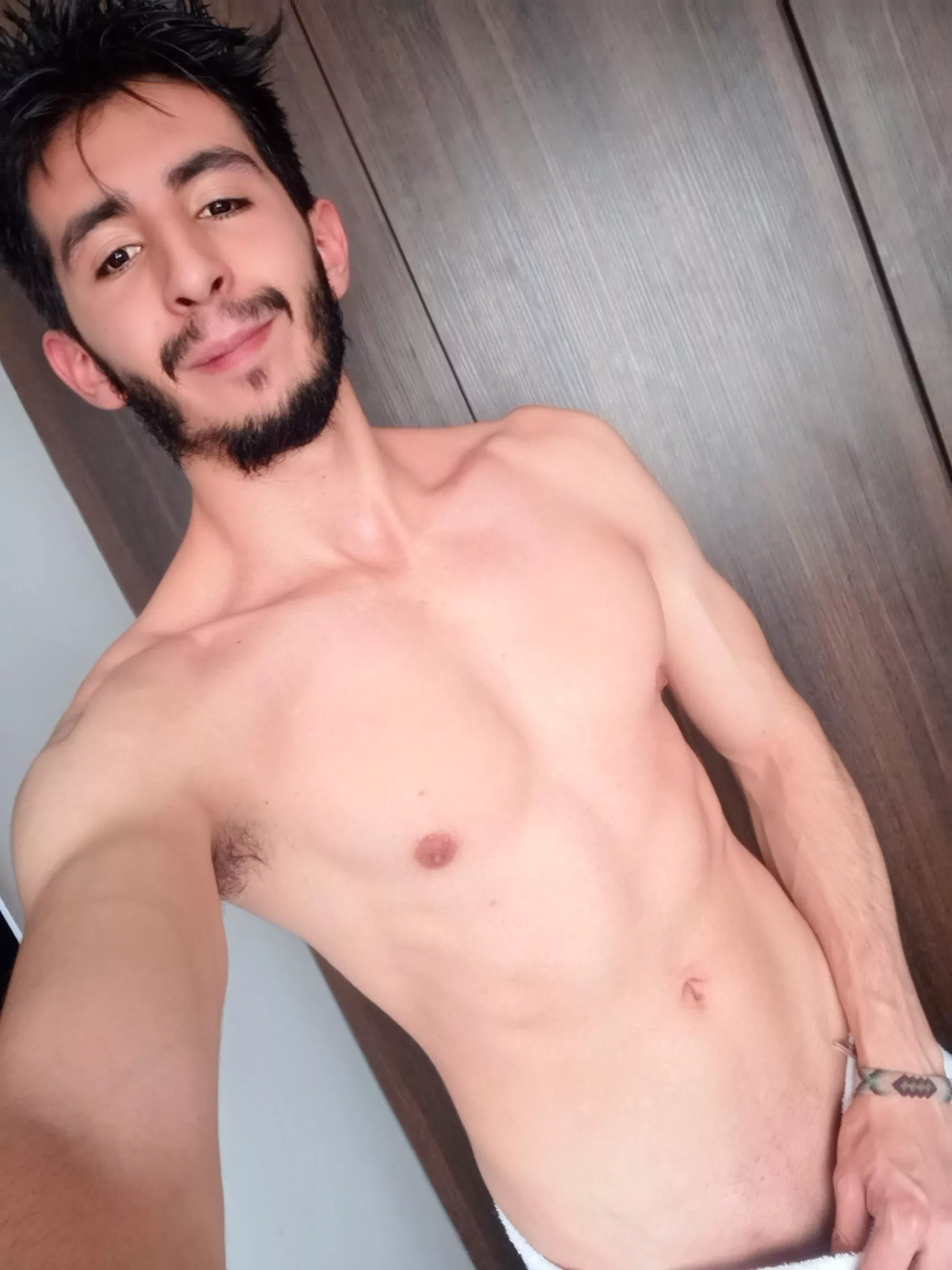 Just got out of shower :)