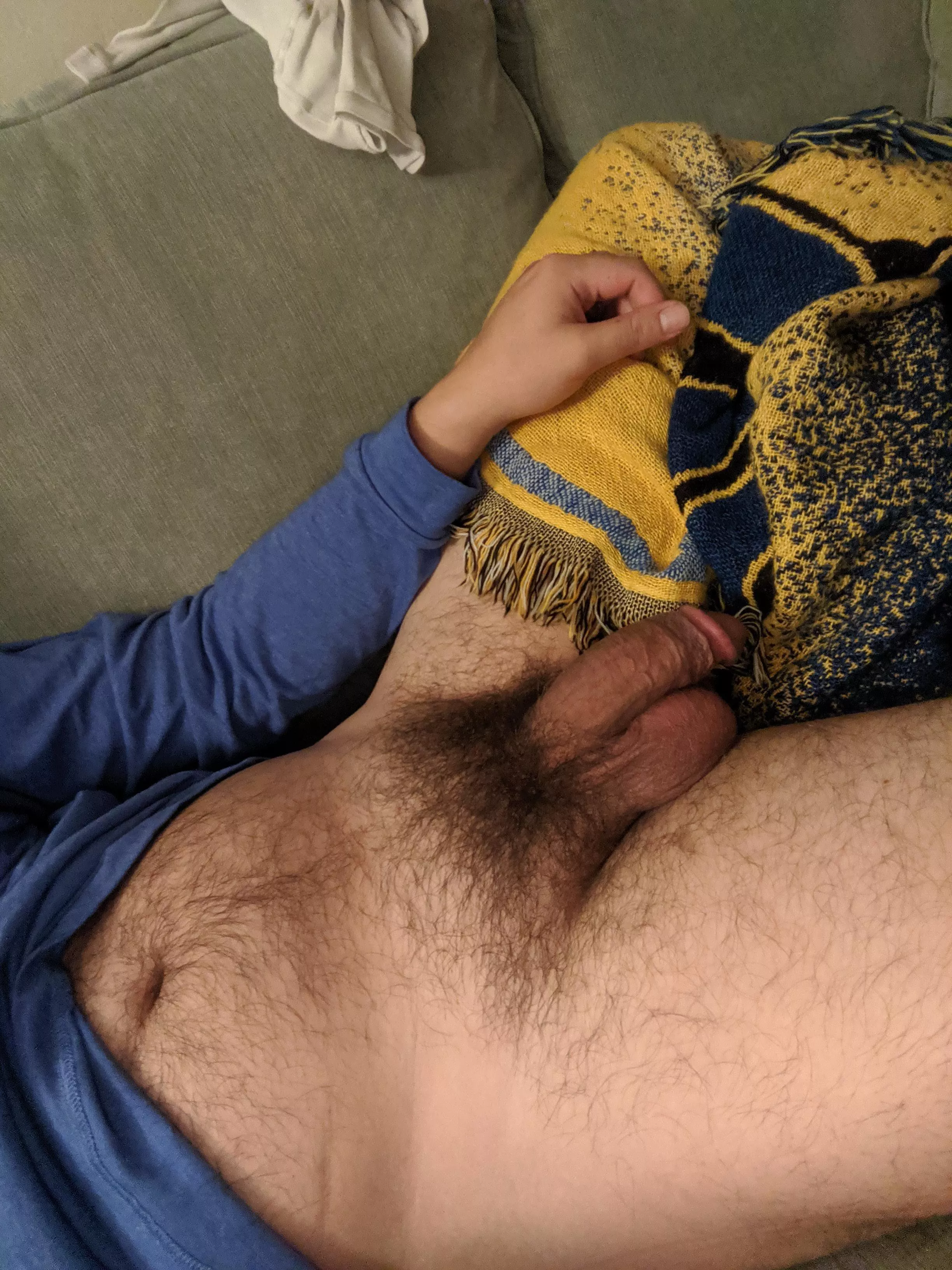 Just lying back and waiting