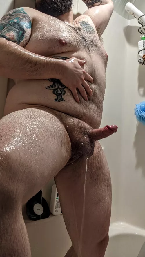 Love feeling myself up during a hot shower