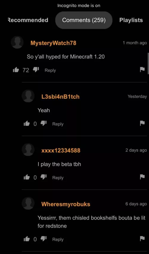 Minecraft 1.20 anyone??