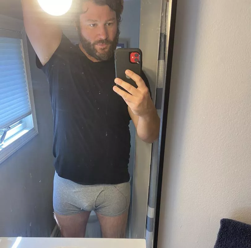 My beard, my beer belly, my bulge ;)