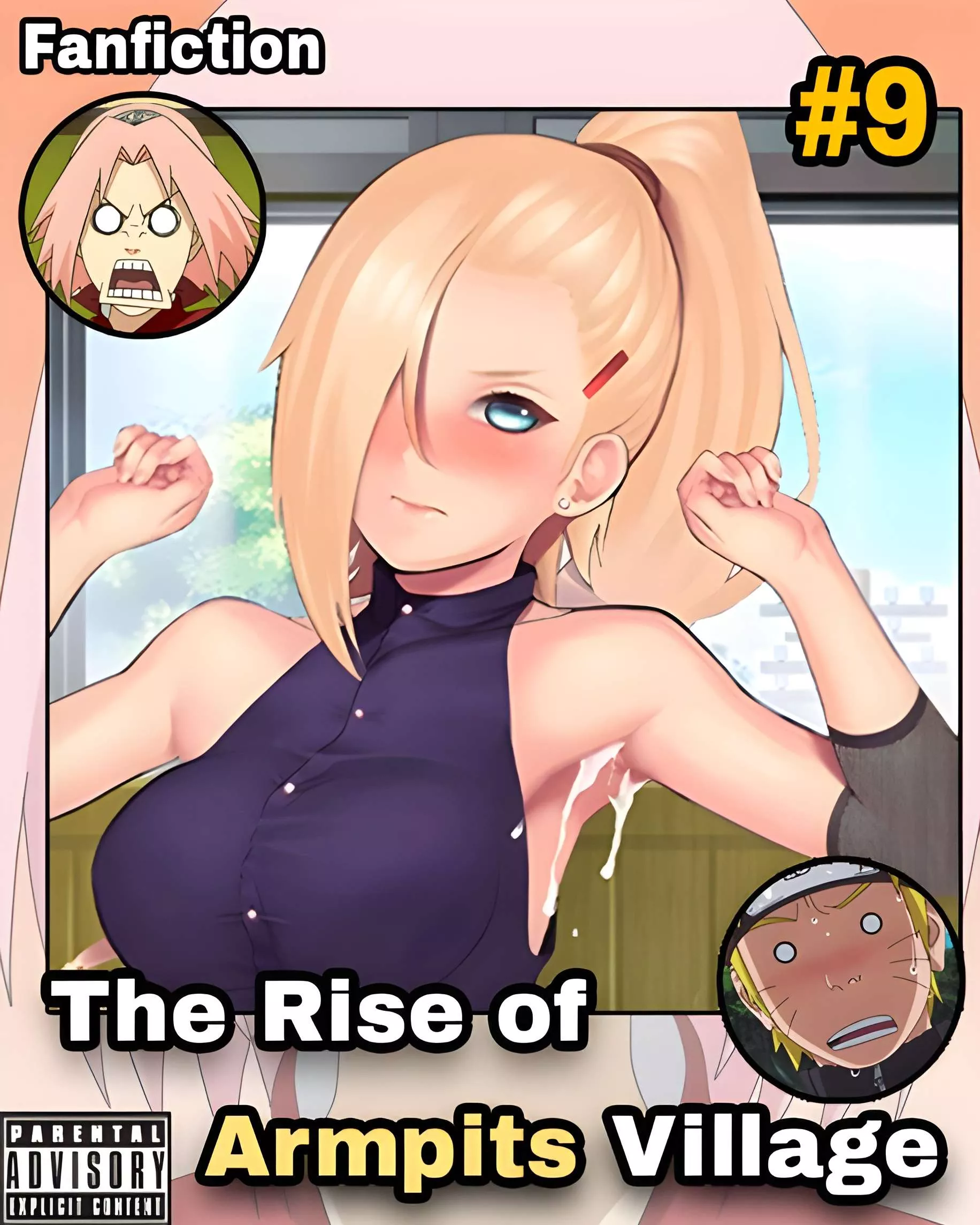 Naruto Shippuden: The Rise of Armpits Village - Chapter 9 [Armpit Fetish Fanfiction]