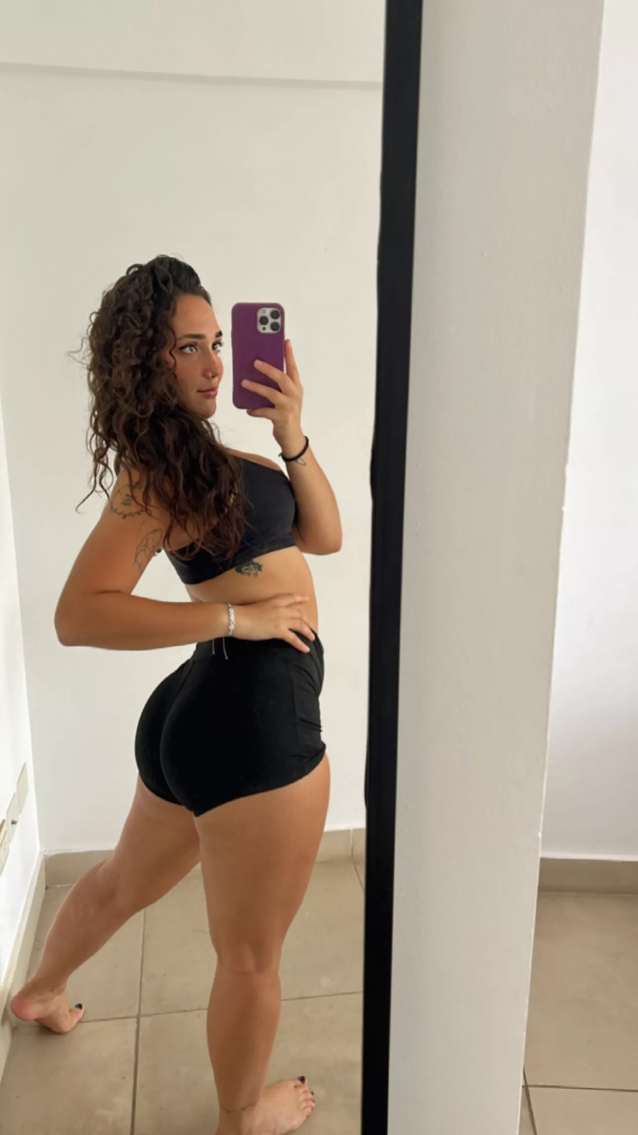 New here. Pre-workout selfie