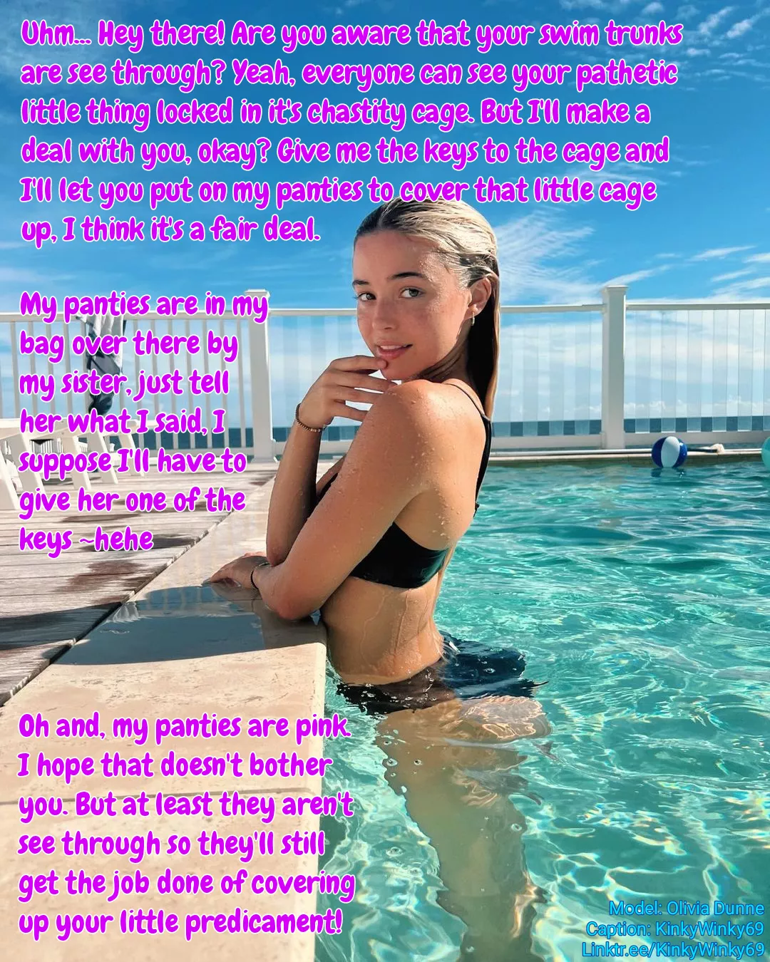 Olivia Dunne - Pool Humiliation