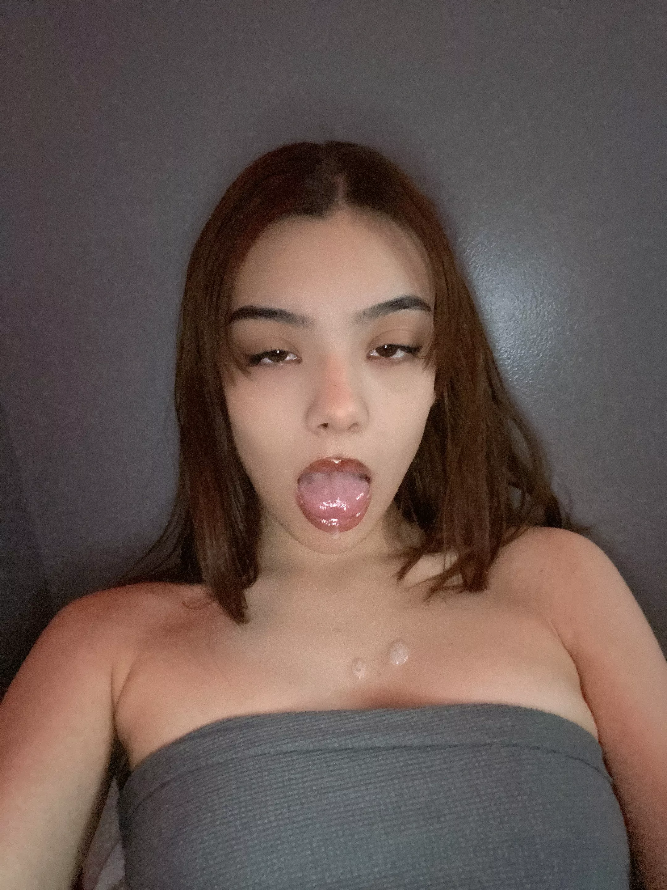 Oops I made a mess, care to help a girl out? (bring a mop)