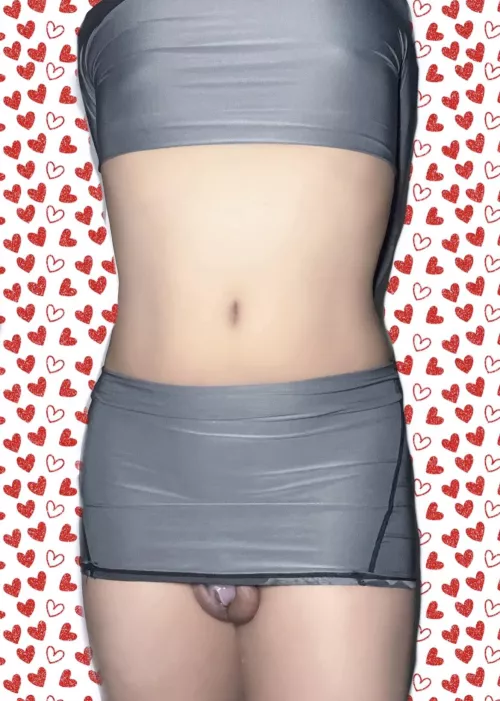 Oops I think my skirt is a little too short