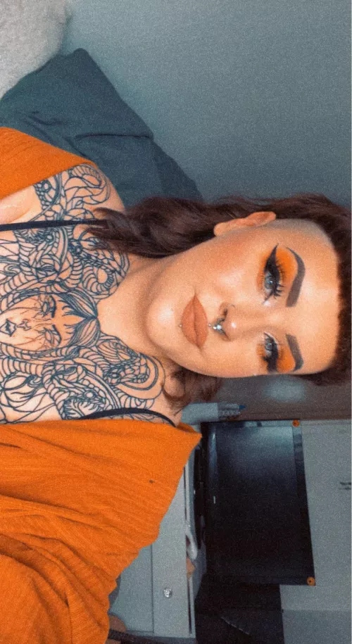Orange everything!🥰