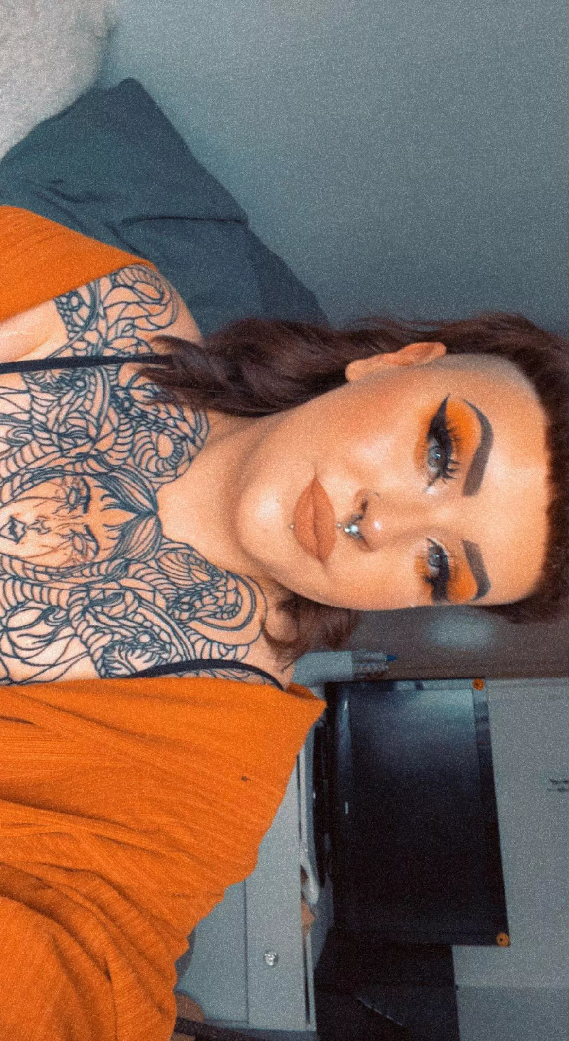 Orange everything!🥰