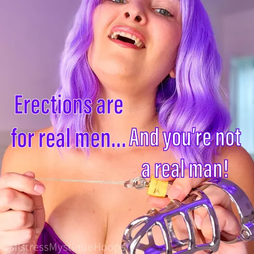 Pets get caged instead. [domme]