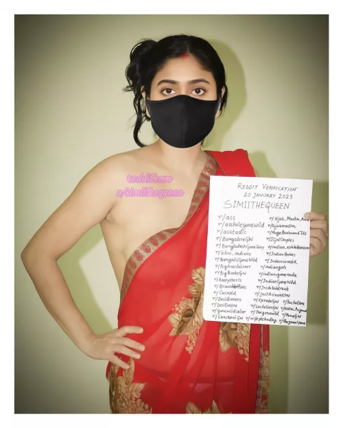 Please, someone assist me in putting on the saree[f]