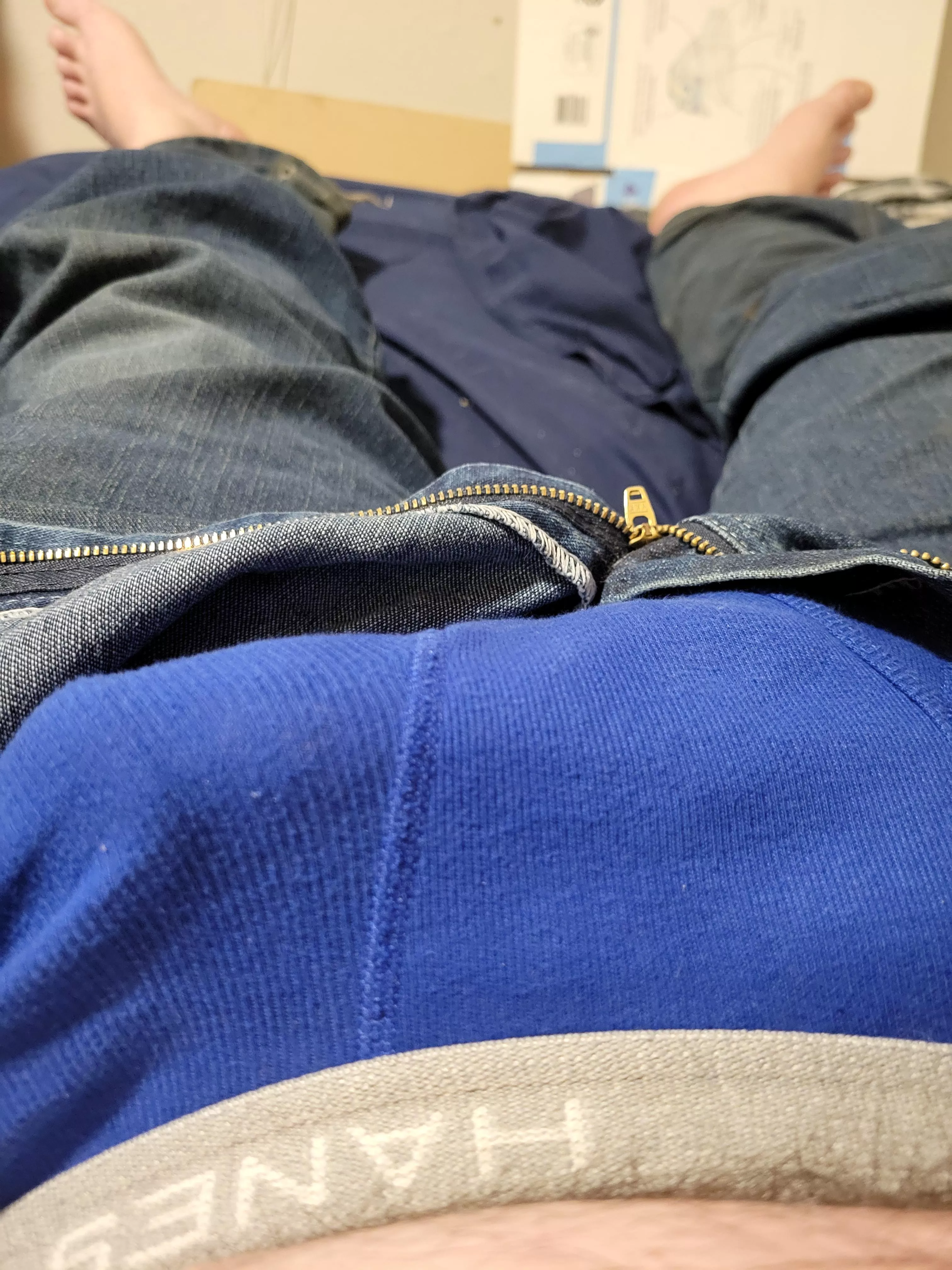 So glad to be home so I can relax.