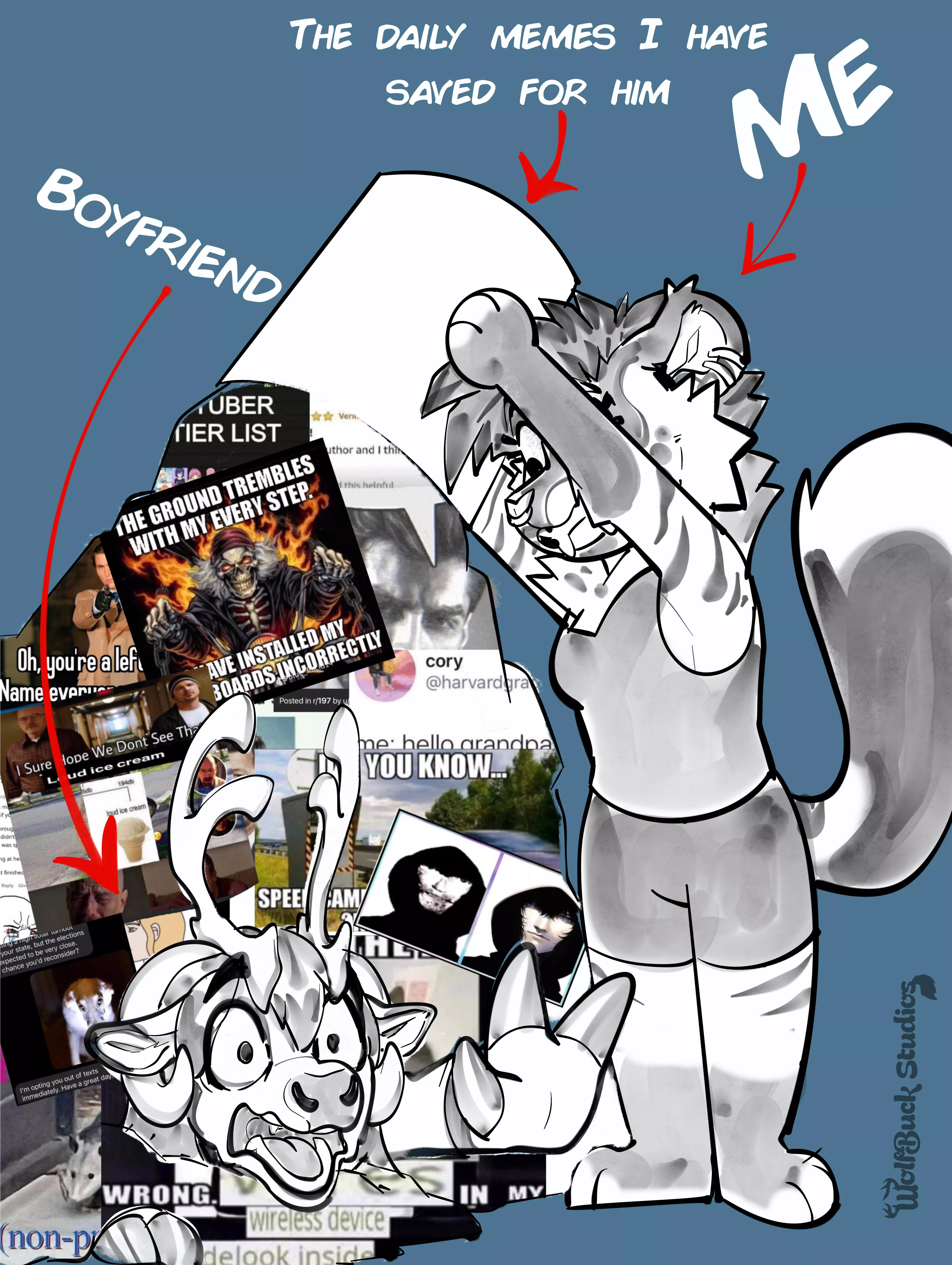 Surely I’m not the only one who does this (OC, @newtwolfdeer on Twitter)