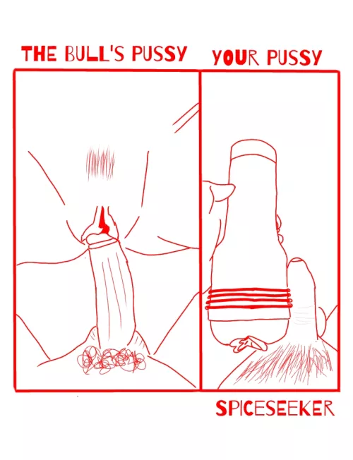 The only pussy a cuck is allowed to fuck 😂