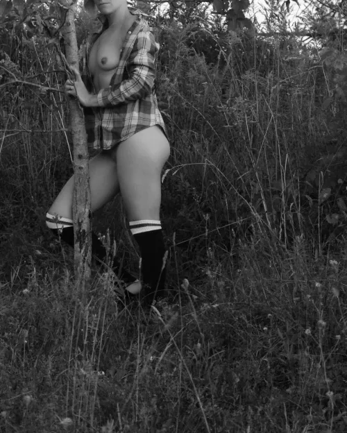 This MILF loves trees...