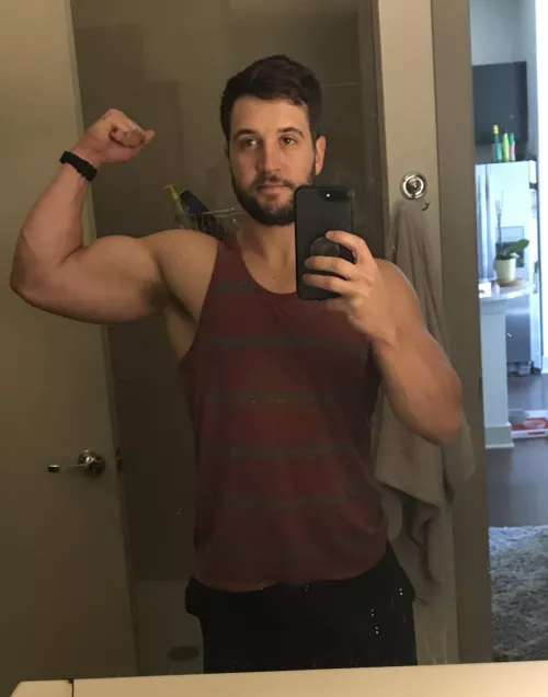 This was during my last bulk cycle 😊 what do you think?