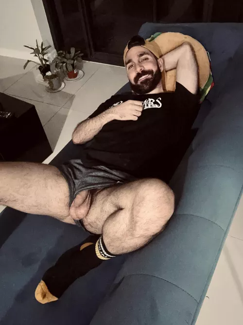 Wanna chill on the couch with me?