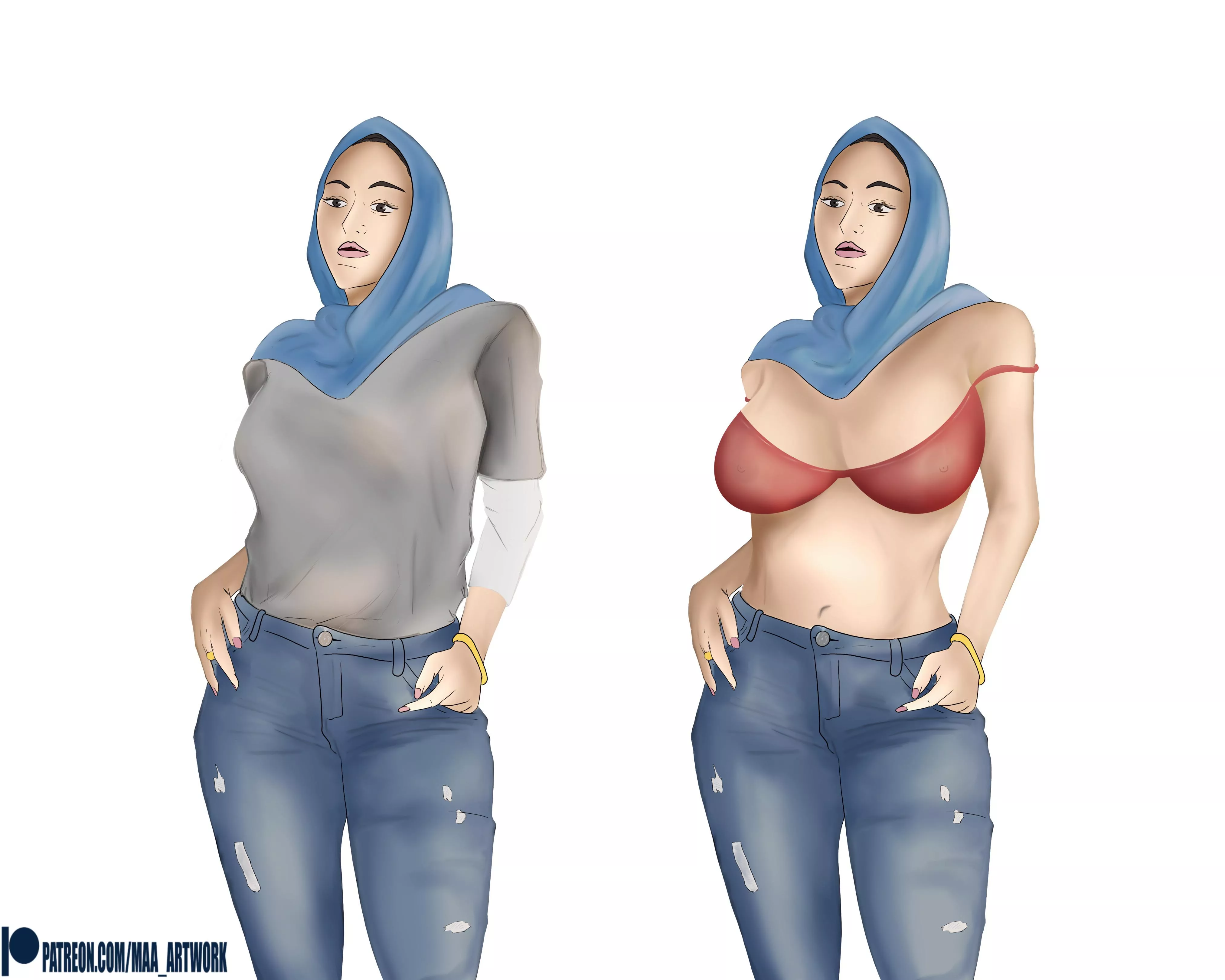What Hijabis hide under their clothes