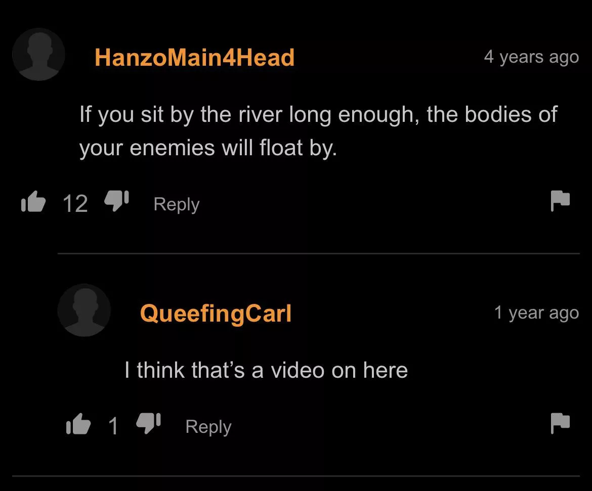 Wise words from HanzoMain