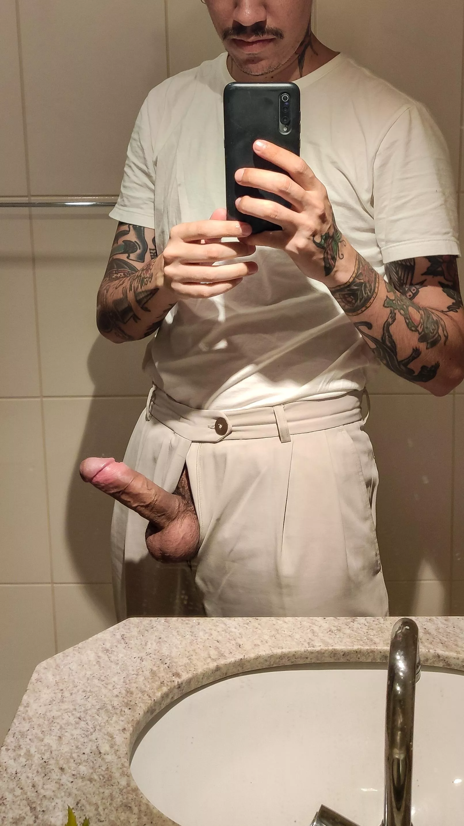 Would you help me with my morning wood?