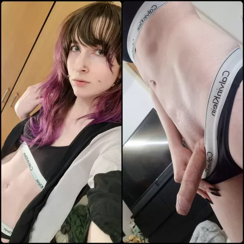 You take the gym girl home and she's got a cock, what do you do?