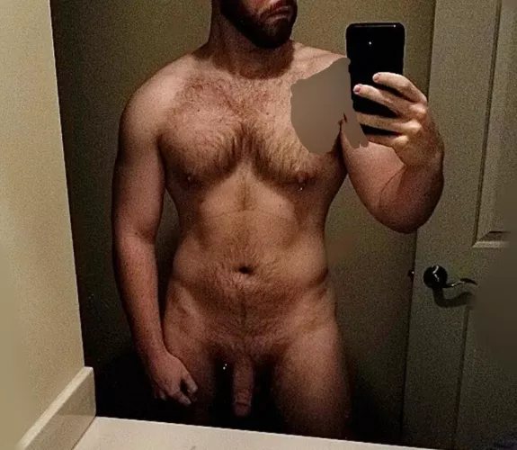 You walk in on me, what’s next?