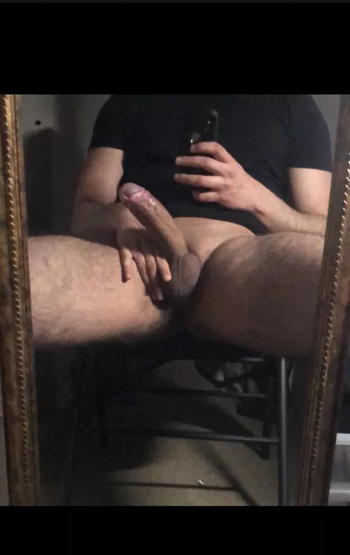 27M would love to see a hotwife ride my dick in this mirror
