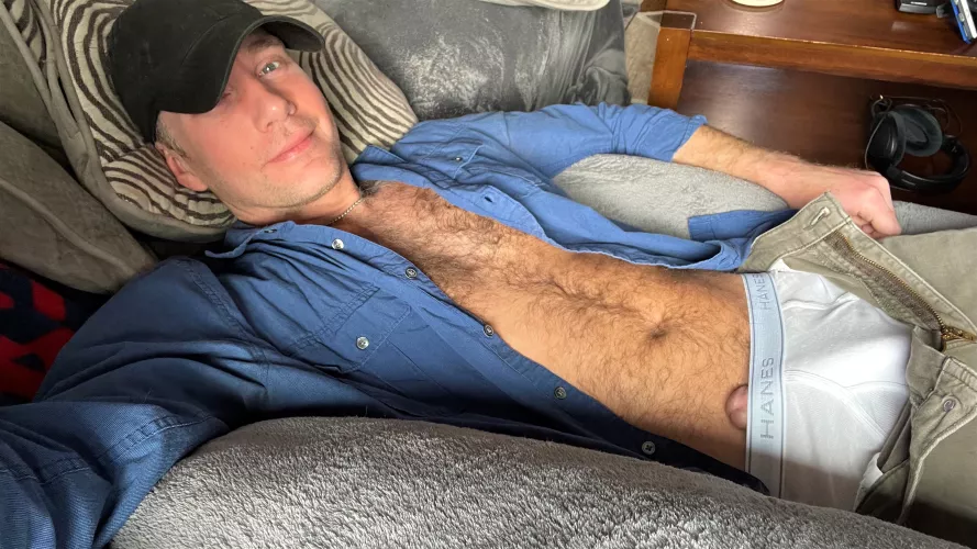 (42) I was just getting comfortable on the couch after a long day of work, something came up though.