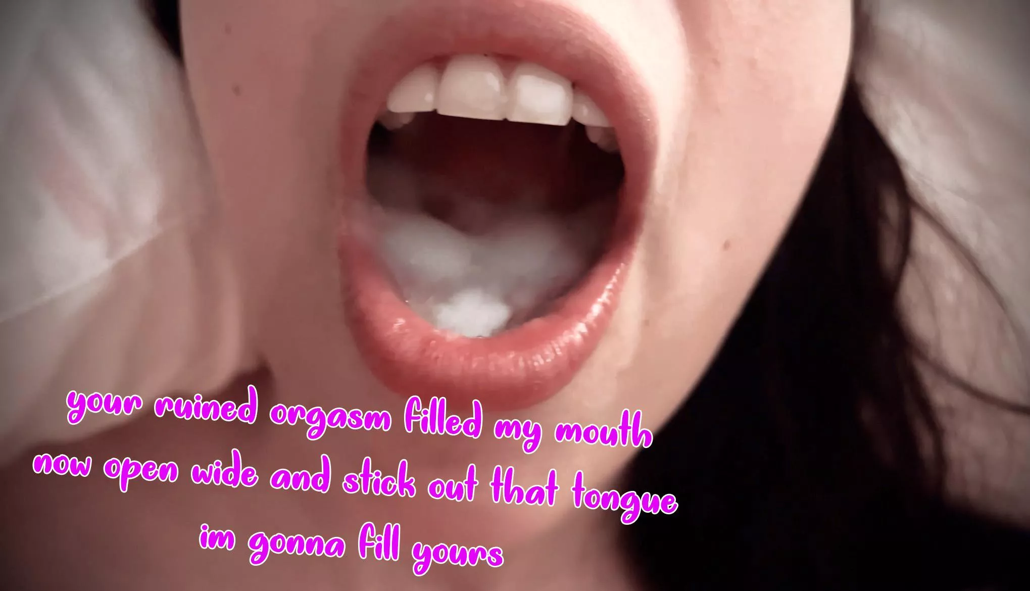 A big ruined orgasm…