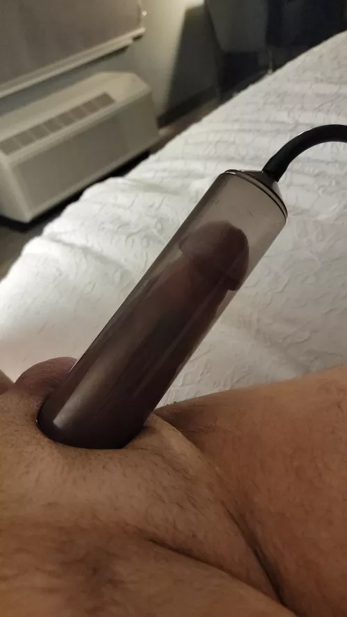 All pumped up and know where to go.