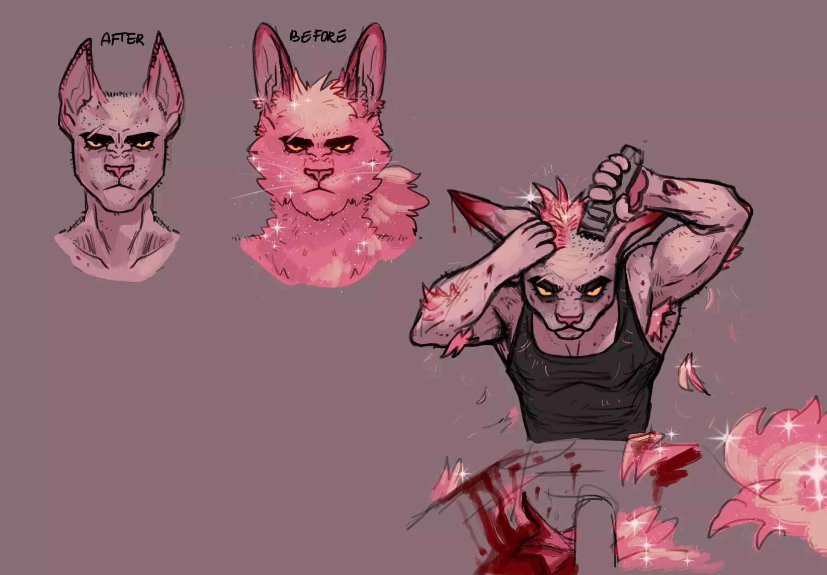 an unfinished concept for a new character✨