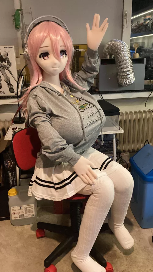 Been 2 weeks since I got my sonico and I’m loving having her! It’s very enjoyable to have her close so me and has helped me greatly to feel less lonely 😊